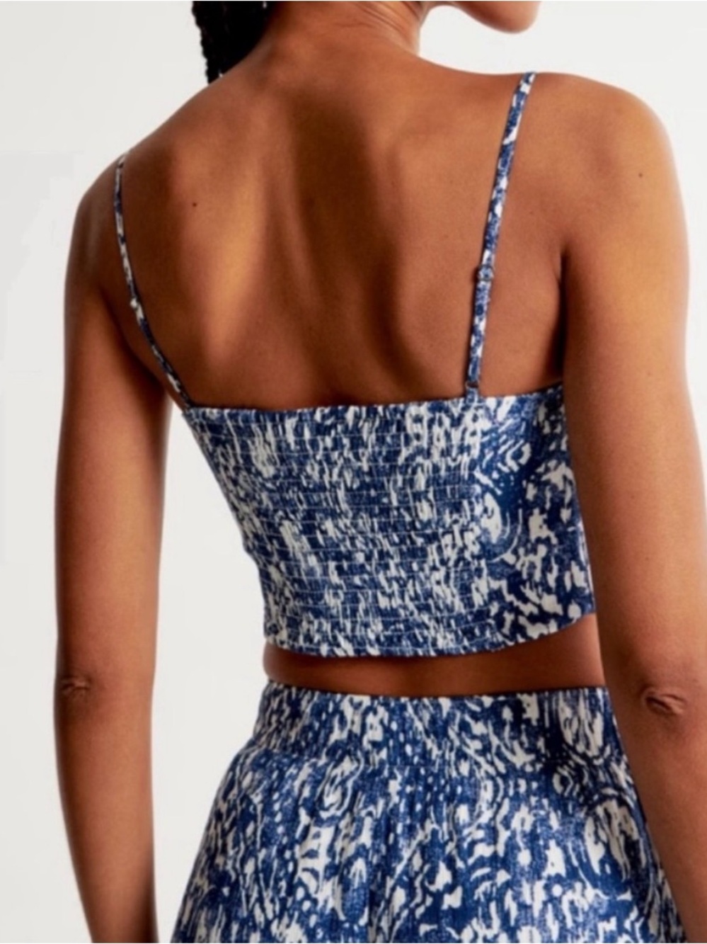 Abercrombie & Fitch Black Matching set. Crinkle material. - Picture 6 of 6